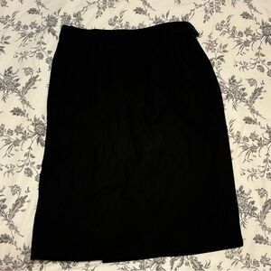 Vintage YSL wool skirt